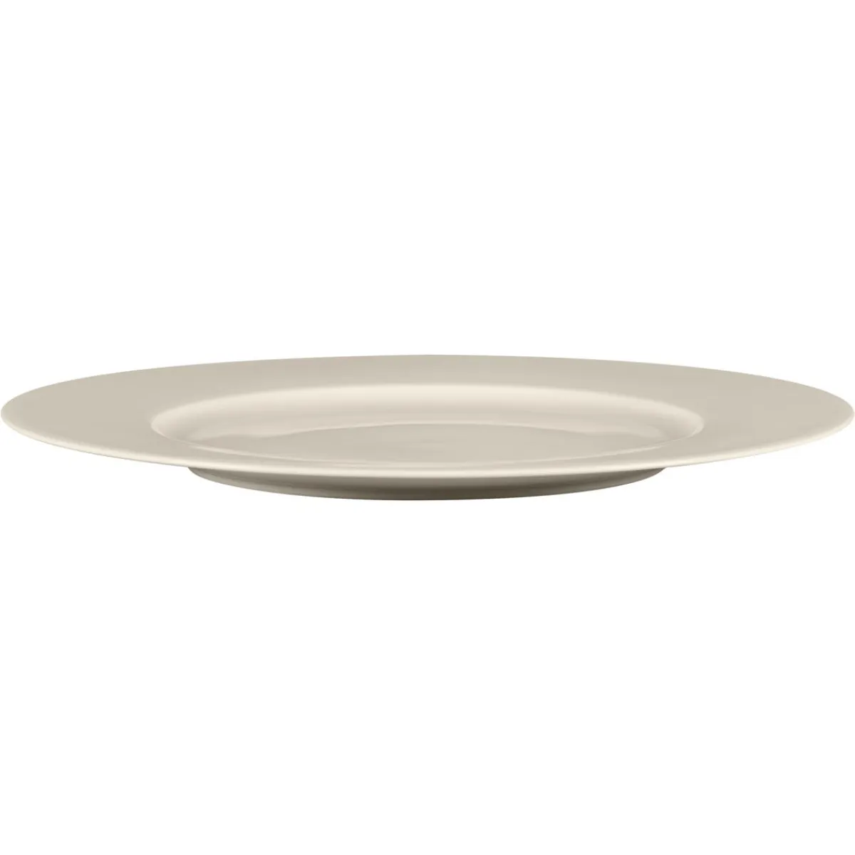 Assiette plate rond blanc porcelaine bone china Ø 31,5 cm Fedra - RAK Hot