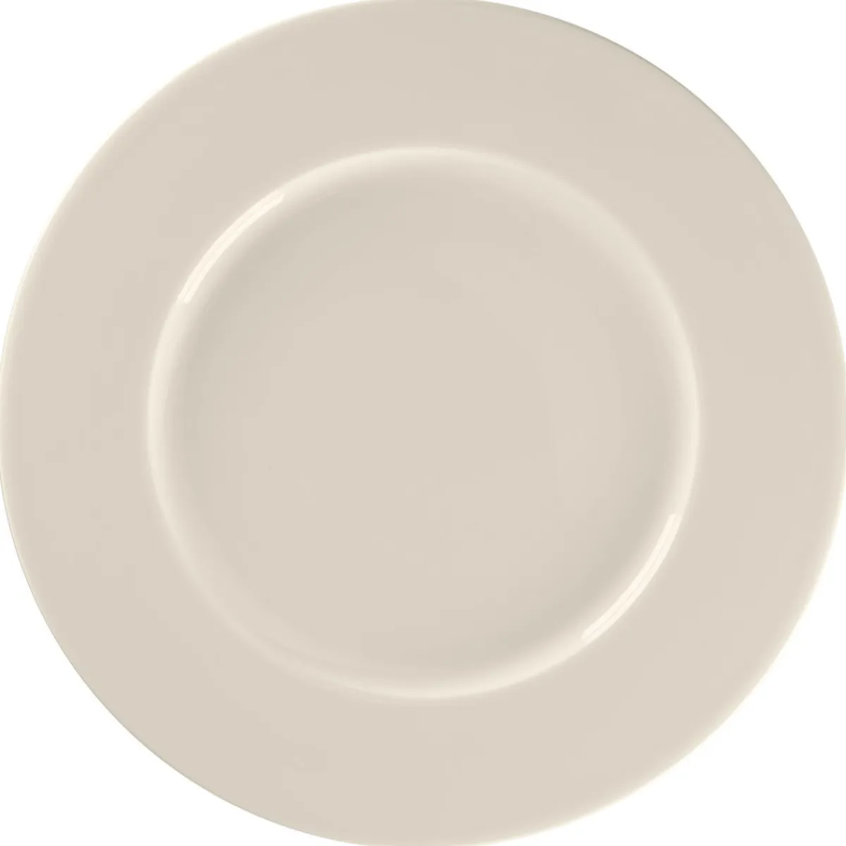 Assiette plate rond blanc porcelaine bone china Ø 31,5 cm Fedra - RAK Hot
