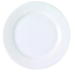 PRO.MUNDI Assiette plate rond blanc porcelaine Ø 14 cm K Sale