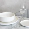 Assiette plate rond blanc porcelaine renforcée Ø 15 cm Artic - ACCOLADE Sale