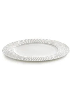 SERAX Assiette plate rond blanc porcelaine bone china Ø 31 cm Nido Online