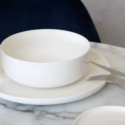 Assiette plate rond blanc porcelaine renforcée Ø 28 cm Artic - ACCOLADE Best