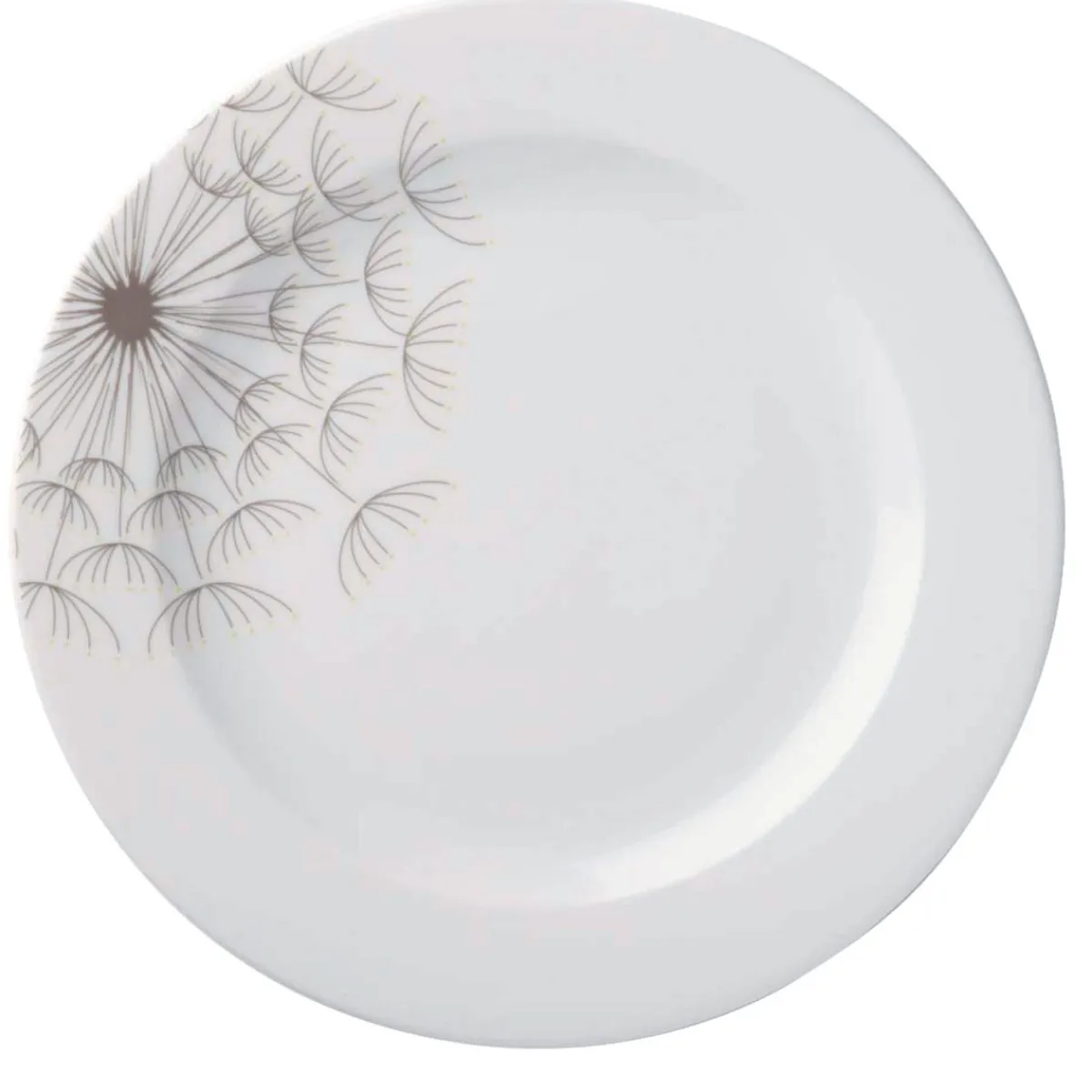 Assiette plate rond blanc porcelaine Ø 19 cm Intemporel - PRO.MUNDI Hot