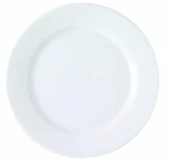 PRO.MUNDI Assiette plate rond blanc porcelaine Ø 24 cm K Hot