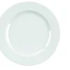 ASTERA Assiette plate rond blanc porcelaine vitrifiée Ø 31 cm Outlet
