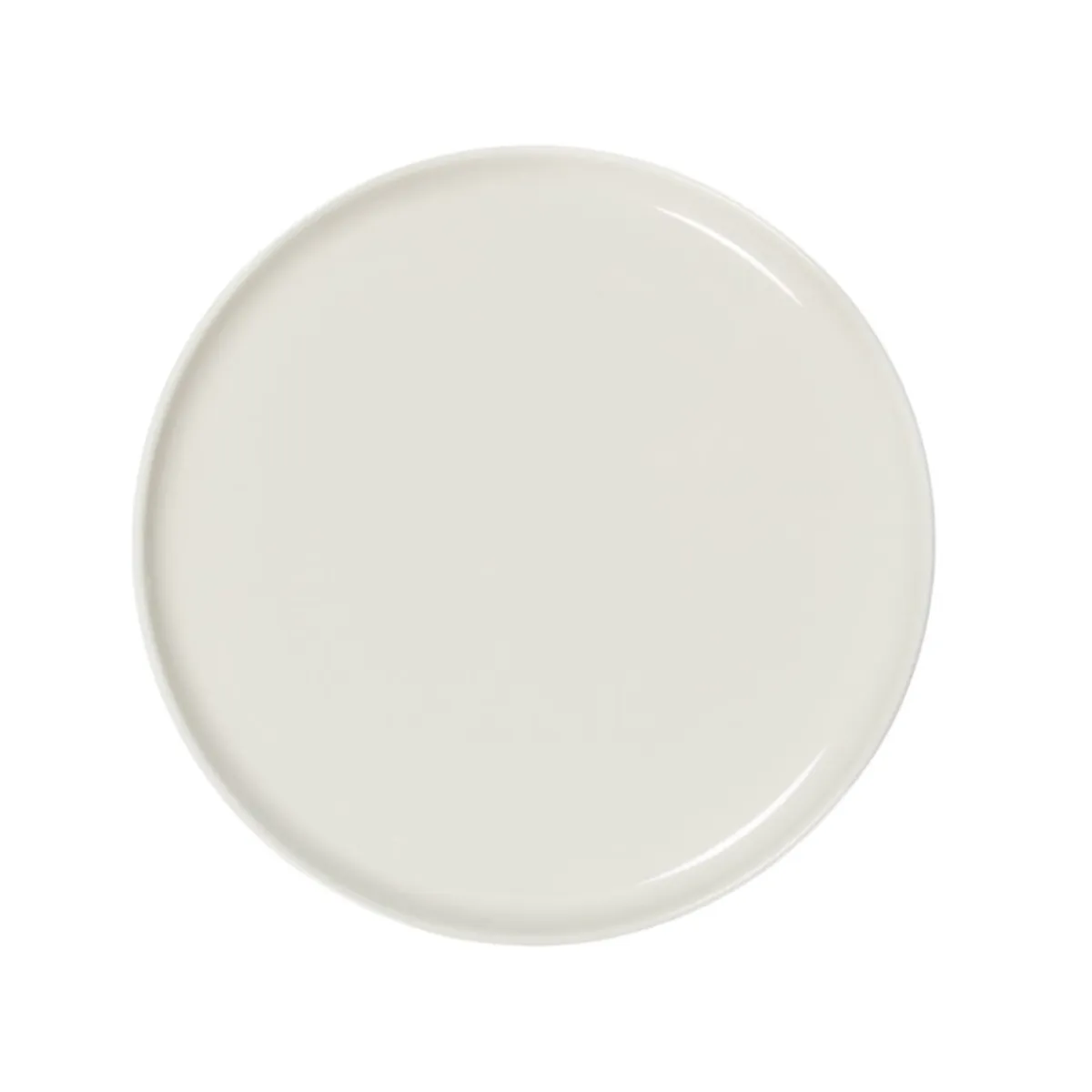 ACCOLADE Assiette plate rond blanc porcelaine renforcée Ø 25 cm Artic Outlet