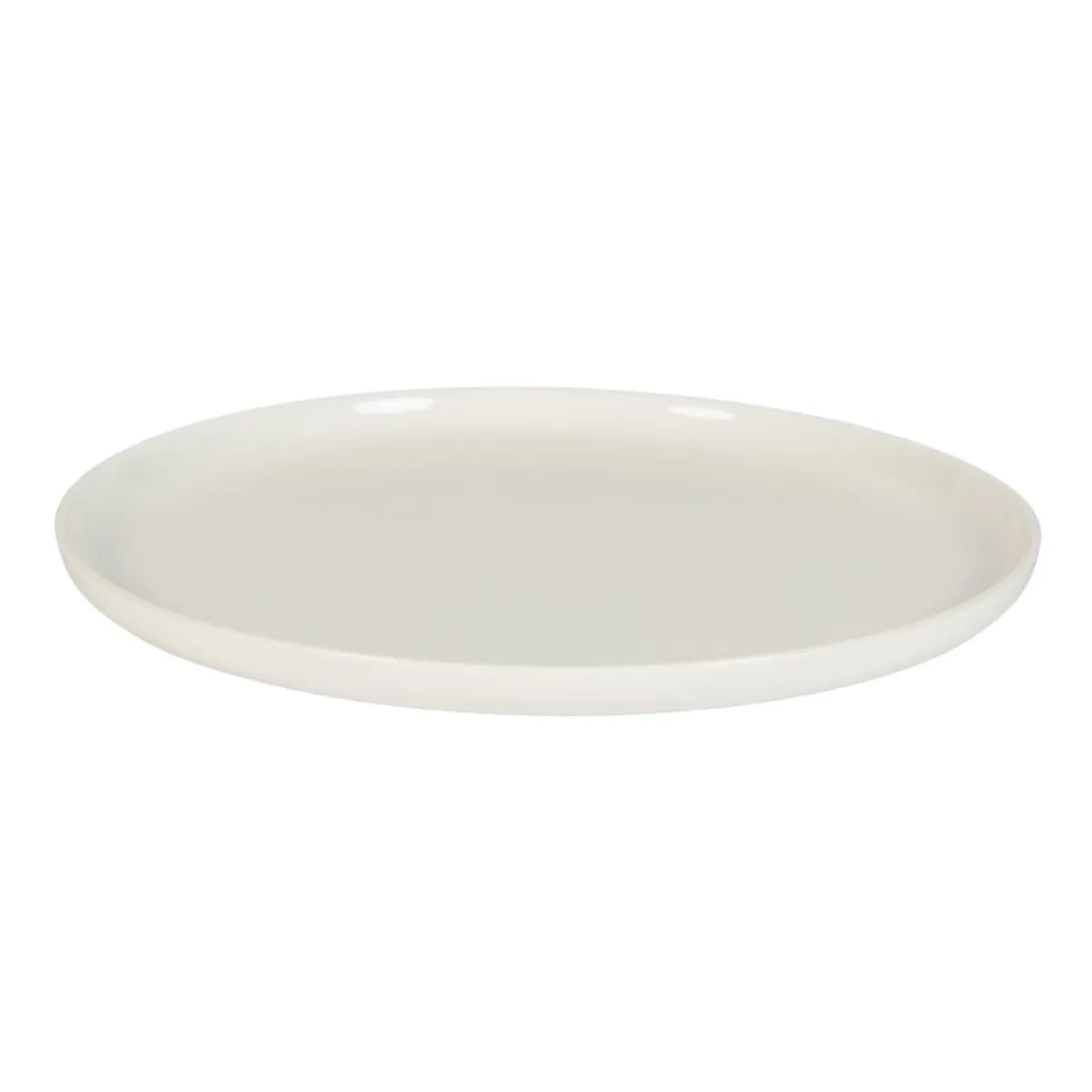 ACCOLADE Assiette plate rond blanc porcelaine renforcée Ø 25 cm Artic Outlet