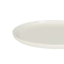 ACCOLADE Assiette plate rond blanc porcelaine renforcée Ø 25 cm Artic Outlet