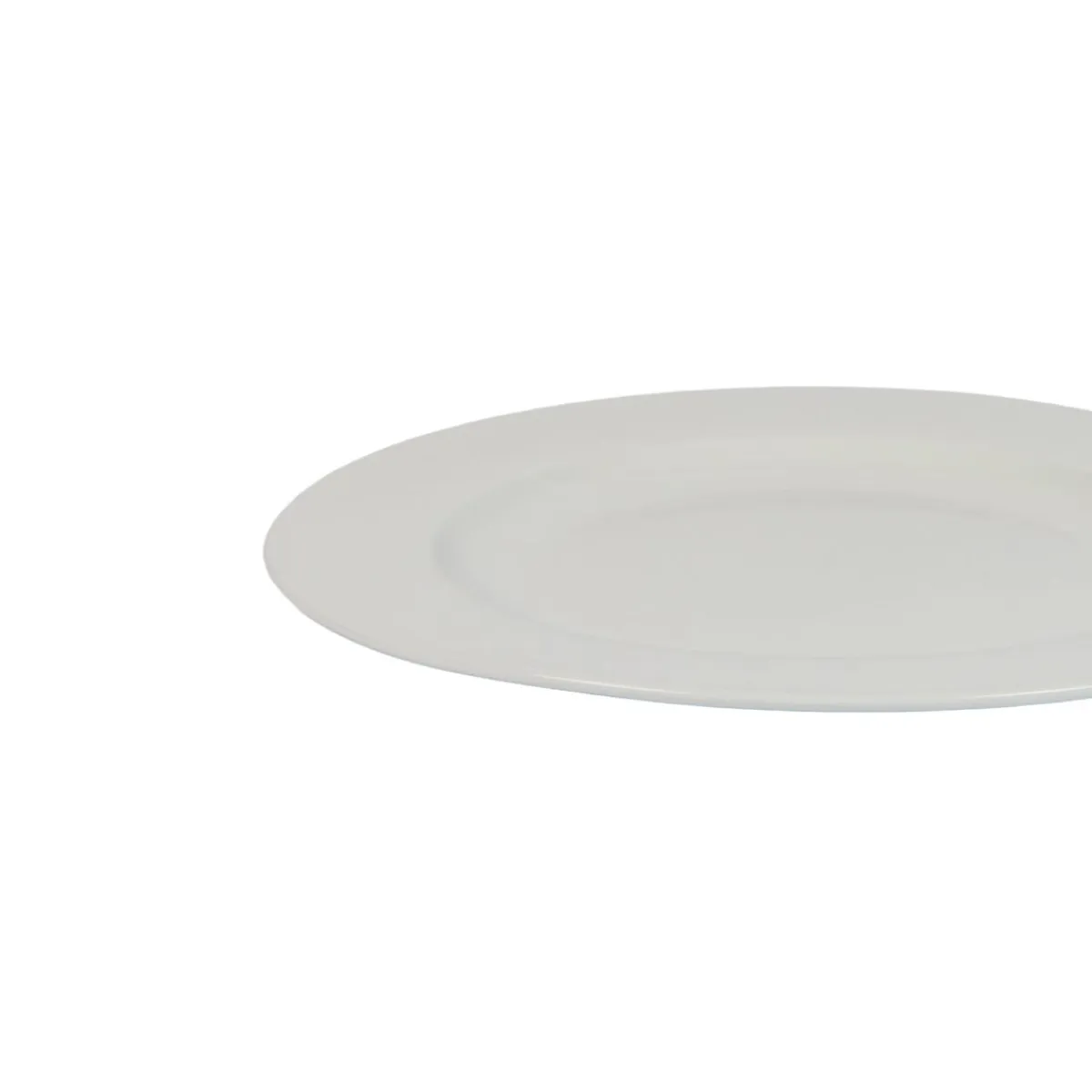 ACCOLADE Assiette plate rond blanc porcelaine Ø 24 cm Presto Online