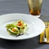 Assiette plate rond blanc porcelaine Ø 19 cm K - PRO.MUNDI New