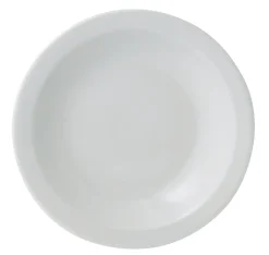 Assiette plate rond blanc porcelaine Ø 17 cm Mayana - ESSENTIALS COLLECTION Discount