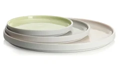 Assiette plate rond blanc porcelaine Ø 18 cm La Vaisselle De L'econome - DEGRENNE Outlet