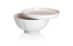 Assiette plate rond blanc porcelaine Ø 18 cm La Vaisselle De L'econome - DEGRENNE Outlet