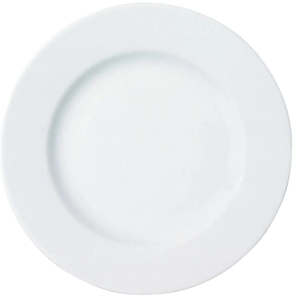 Assiette plate rond blanc porcelaine Ø 30,5 cm Roma - Aucune