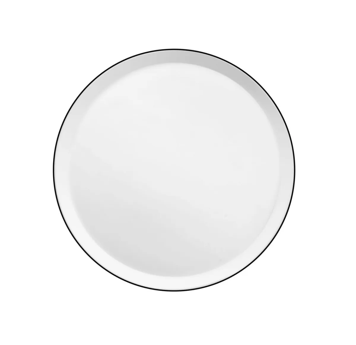 MEDARD DE NOBLAT Assiette plate rond blanc porcelaine Ø 21,5 cm Yaka Outlet