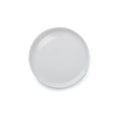 DEGRENNE Assiette plate rond blanc porcelaine Ø 14 cm La Vaisselle De L'econome