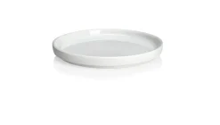 DEGRENNE Assiette plate rond blanc porcelaine Ø 14 cm La Vaisselle De L'econome