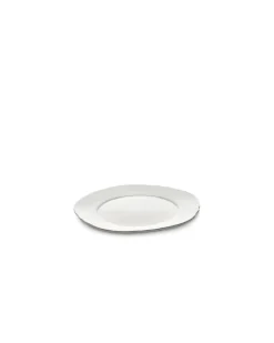 Assiette plate rond blanc porcelaine Ø 17 cm Silhouette - SERAX Hot