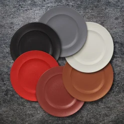RAK Assiette plate rond blanc porcelaine vitrifiée Ø 24 cm Neo Fusion Hot