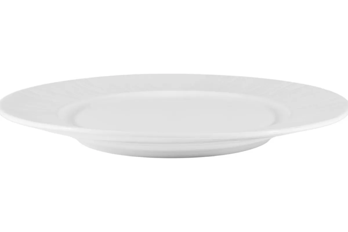 Assiette plate rond blanc porcelaine Ø 30,2 cm Pure White - PROOF Outlet