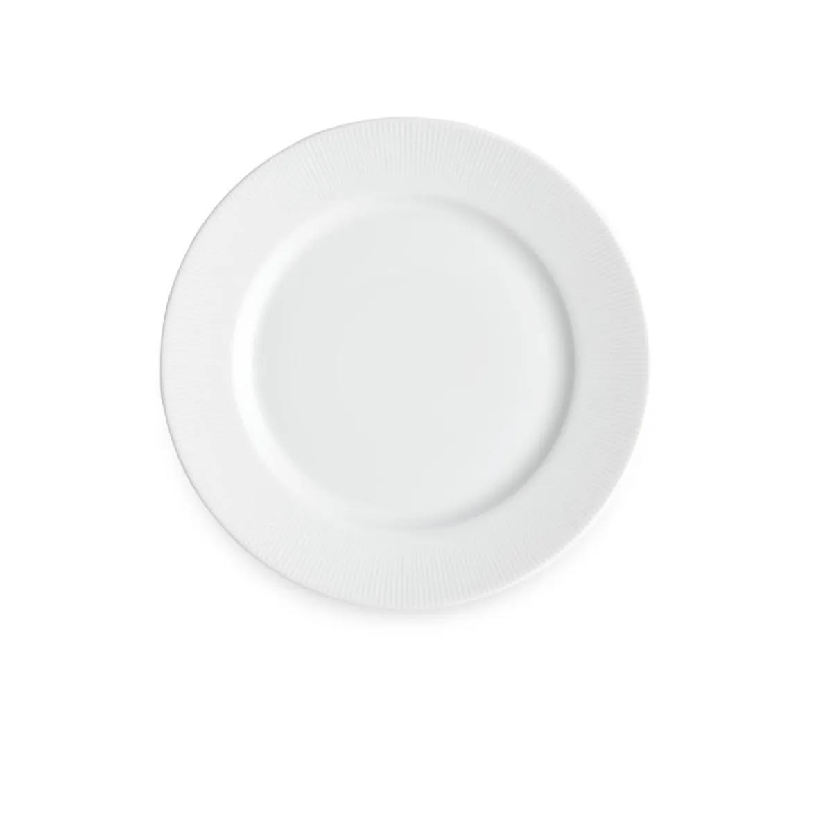 Assiette plate rond blanc porcelaine Ø 28 cm Eventail - PILLIVUYT Clearance