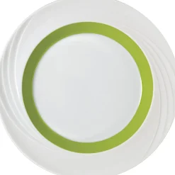 Assiette plate rond blanc porcelaine Ø 24 cm Donna Senior - SCHONWALD Best