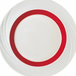 Assiette plate rond blanc porcelaine Ø 24 cm Donna Senior - SCHONWALD Outlet