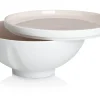 DEGRENNE Assiette plate rond blanc porcelaine Ø 26 cm La Vaisselle De L'econome Online
