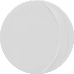 Assiette plate rond blanc porcelaine vitrifiée Ø 10,9 cm Moon - RAK Best