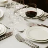 SERAX Assiette plate rond blanc porcelaine Ø 20,6 cm Silhouette Outlet