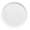 Assiette plate rond blanc porcelaine Ø 27 cm Yaka - MEDARD DE NOBLAT Online