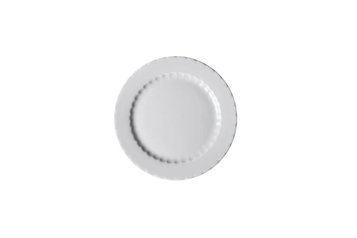 PILLIVUYT Assiette plate rond blanc porcelaine culinaire Ø 17 cm Ecletique Online