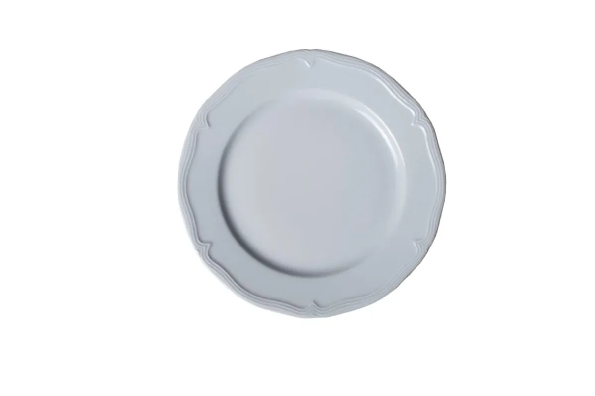 PILLIVUYT Assiette plate rond blanc porcelaine culinaire Ø 22 cm Ecletique Discount