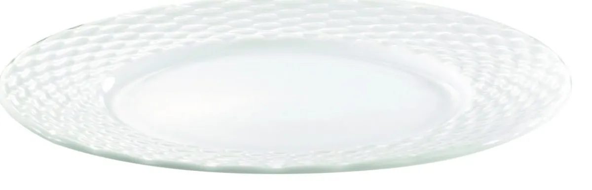 Assiette plate rond blanc porcelaine culinaire Ø 31,5 cm Basket - PILLIVUYT Discount