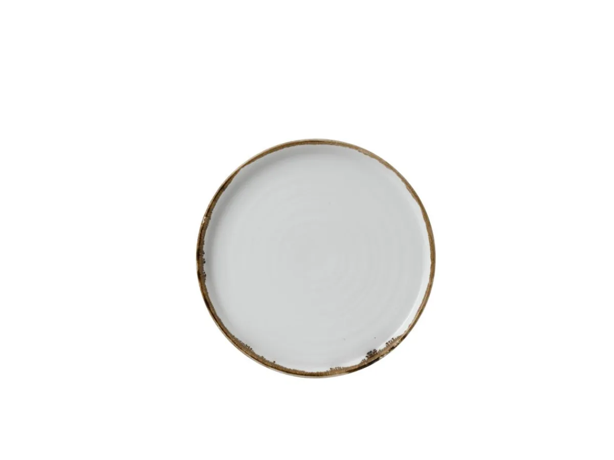DUDSON Assiette plate rond blanc porcelaine vitrifiée Ø 21 cm Harvest New