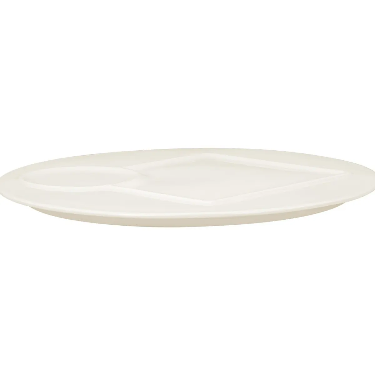 Assiette plate rond blanc porcelaine vitrifiée Ø 29,8 cm Create - RAK New