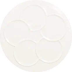 RAK Assiette plate rond blanc porcelaine vitrifiée Ø 29,9 cm Create