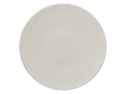 Assiette plate rond Blanc sable porcelaine vitrifiée Ø 29 cm Neo Fusion - RAK Online