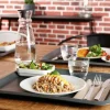 Assiette plate rond blanc verre opal Ø 23,5 cm Restaurant - ARCOROC New