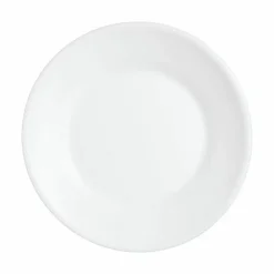 Assiette plate rond blanc verre opal Ø 15,5 cm Restaurant - ARCOROC Best