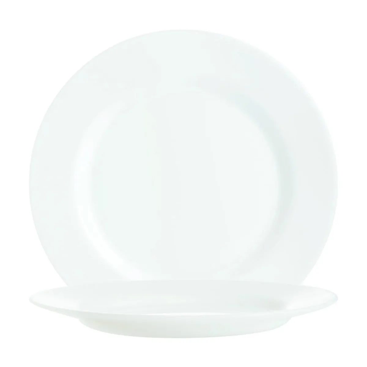 ARCOROC Assiette plate rond blanc verre opal Ø 15,5 cm Nova Aquitania Online