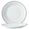 Assiette plate rond blanc verre opal Ø 15,5 cm Restaurant Filet Bordeaux - ARCOROC New