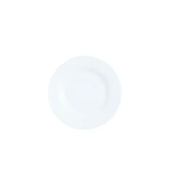 Assiette plate rond blanc verre opal Ø 16 cm Intensity - ARCOROC Best