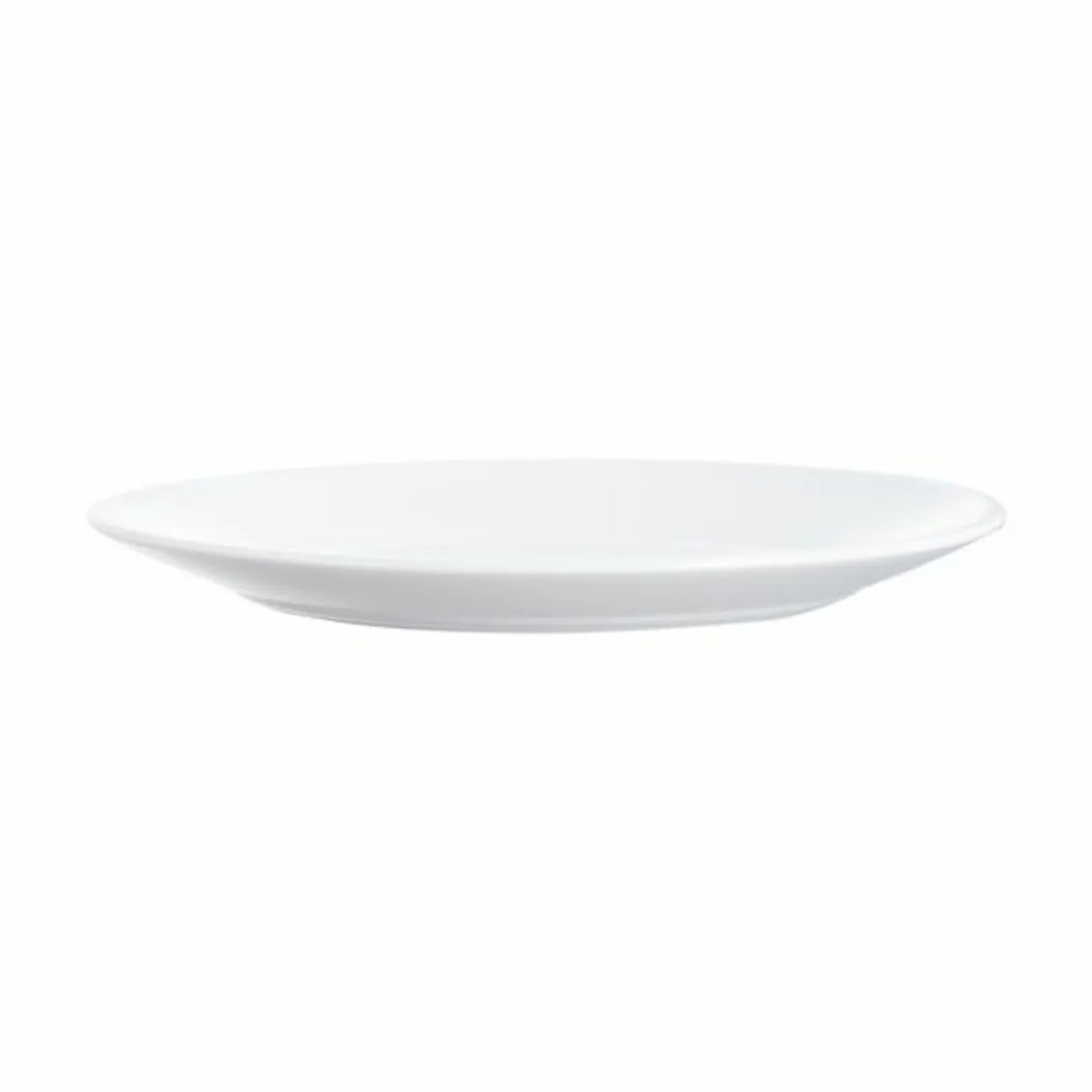 ARCOROC Assiette plate rond blanc verre opal Ø 22,5 cm Restaurant Best