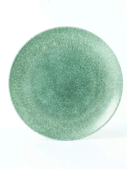 Assiette plate rond bleu porcelaine vitrifiée Ø 28,8 cm Raku Topaz - CHURCHILL Best