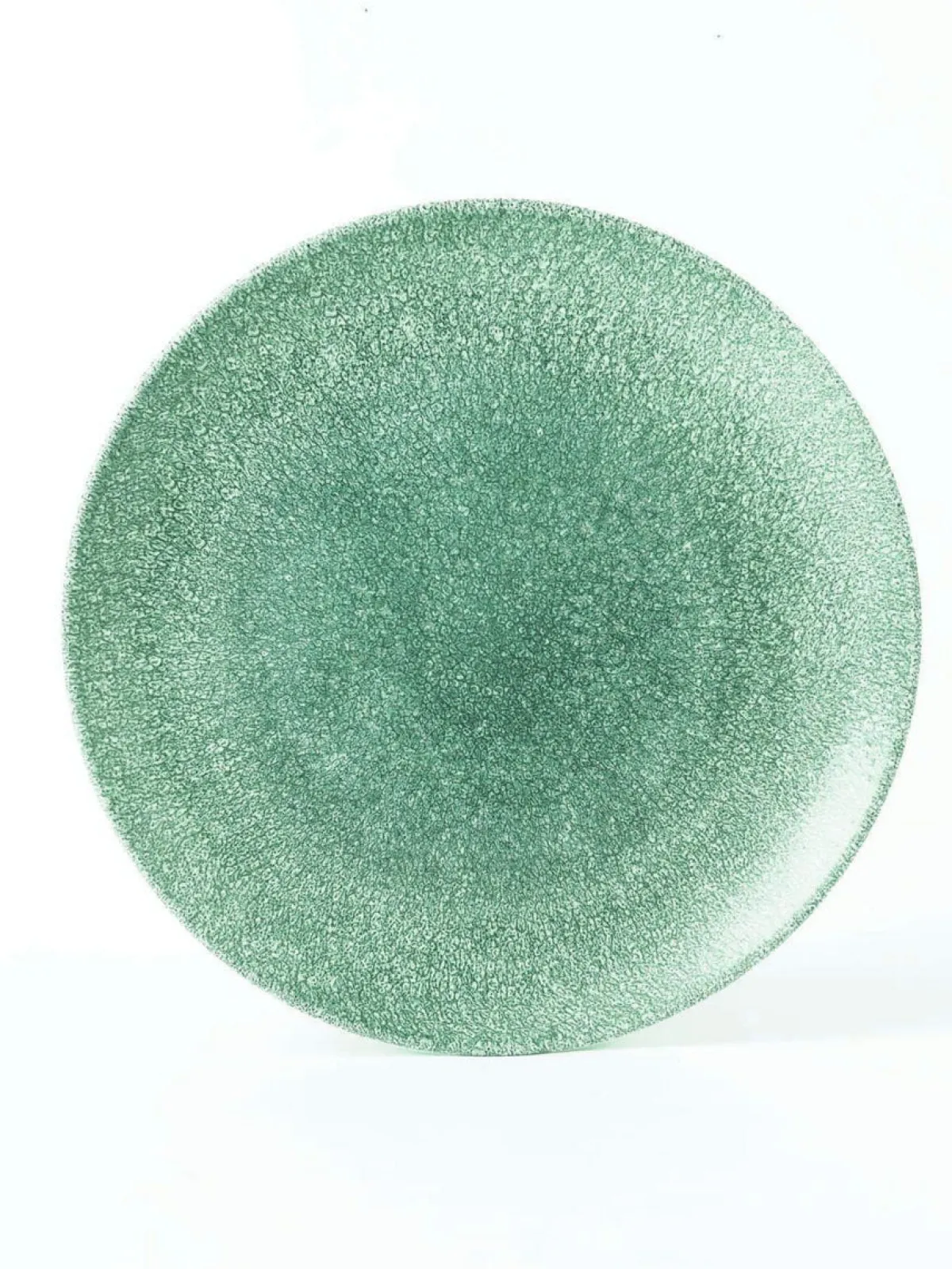 Assiette plate rond bleu porcelaine vitrifiée Ø 28,8 cm Raku Topaz - CHURCHILL Best