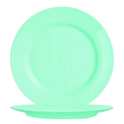 Assiette plate rond bleu verre opal Ø 15,5 cm Nova Aquitania - ARCOROC Sale