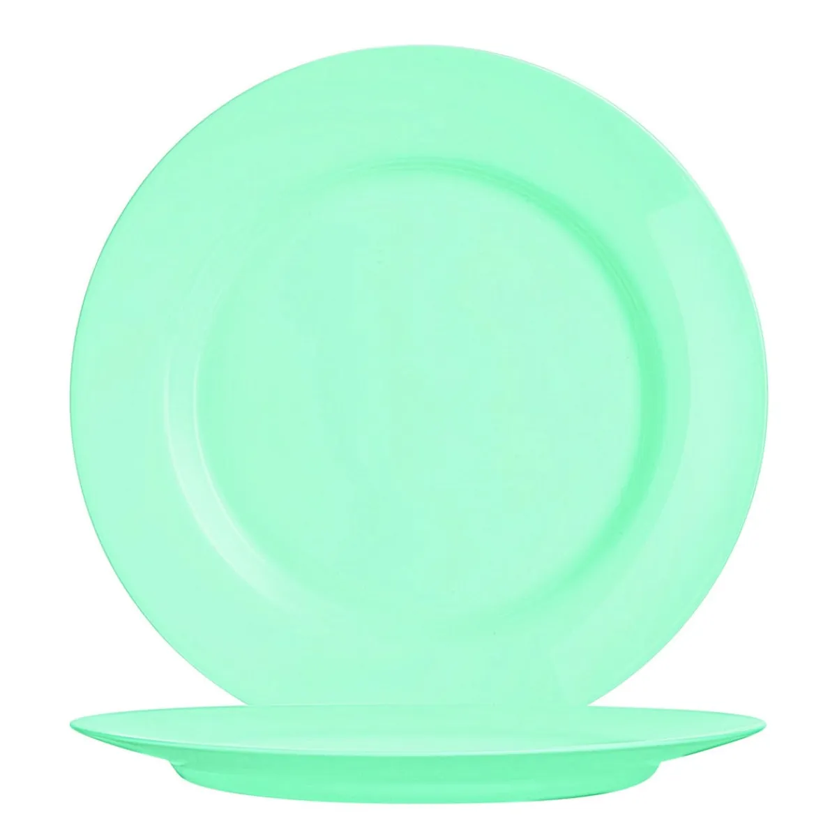 Assiette plate rond bleu verre opal Ø 15,5 cm Nova Aquitania - ARCOROC Sale