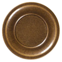 Assiette plate rond bronze porcelaine vitrifiée Ø 20,2 cm stone Ease - RAK Sale