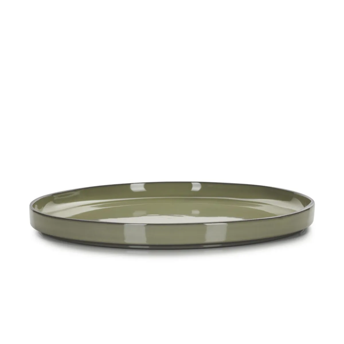 Assiette plate rond cardamome porcelaine culinaire Ø 28 cm Caractère - REVOL Online